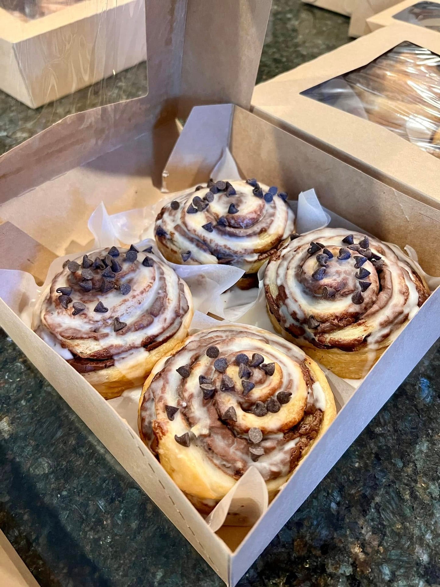 Chocolate Hazelnut Sweet Roll