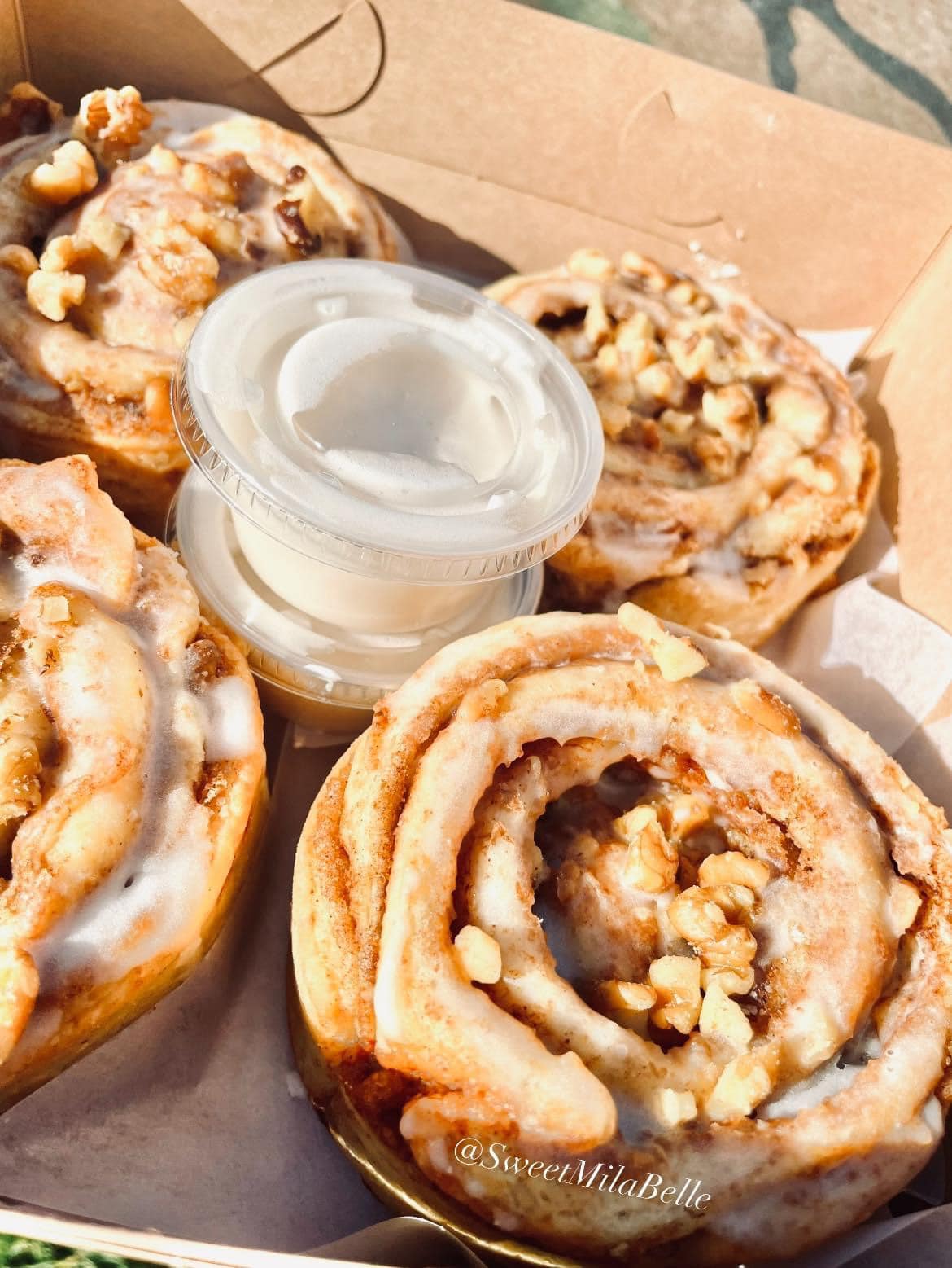 Cinnamon Walnut Sweet Roll