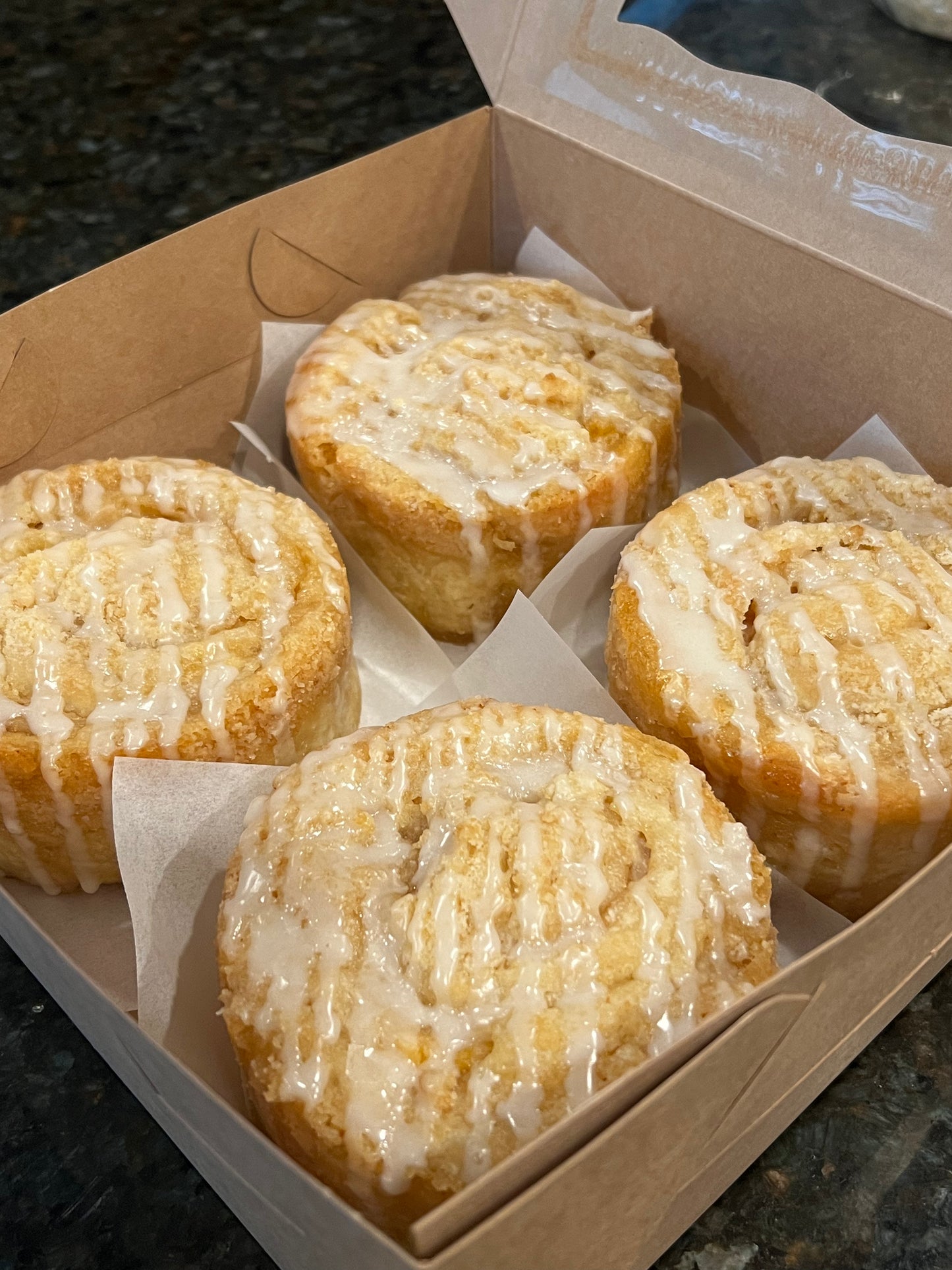 Peach Cobbler Sweet Roll