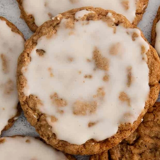 Iced Oatmeal Cookies